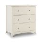 Cream Chest of Drawers - CAMDEN Large Chest  3 Drawers
