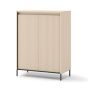 TRADESSA Hallway Cabinet Beige 79cm