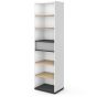 IPSWICH Kids Tall Bookcase - White Matt