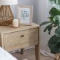 CLASSIQUE Bedside Table Oiled Oak 45cm