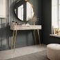 LANTURA Dressing Table Beige 100cm