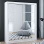 Dexter Sliding Door 160cm Wardrobe - White