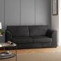 Black 3 Seater Sofa