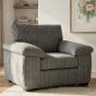 Armchair - CORDURA Jumbo Cord Chair Grey