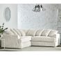 Jasper Jumbo Cord Corner Sofa - Cream