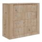 Chest of Drawers - IMPHAL Medium Chest Oak San Remo 100cm