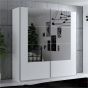 Diego Sliding Door 200cm Wardrobe - White