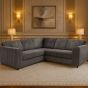 Jamba Full Back Jumbo Cord Corner Sofa - Grey