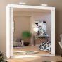 Full Mirrored White Sliding Wardrobe - 4 Sizes