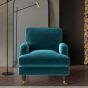 PAYTON Velvet Armchair - Teal