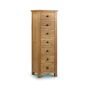 Marlborough Oak 7 Drawer Tall Storage Chest