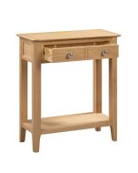 Cotswold 2 Drawers Console Table - Oak