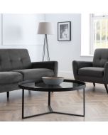 Loft Smoked Glass Coffee Table