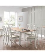 Provence Extending Dining Table - Oak/Grey