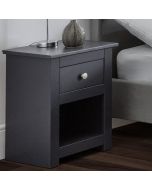 Radley Stylish Beside Table With Drawer - Anthracite
