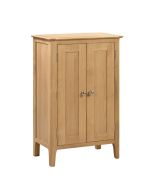Cotswold 5 Shelves Shoe Cabinets - Oak