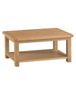 Classic Coffee Table  - Medium Oak Finish