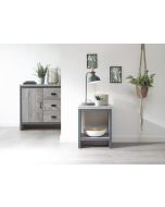 Boston Simple Lamp Table Grey