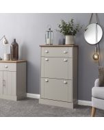 Kendal Deluxe Shoe Cabinet Grey