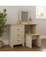 Modern Lancaster Dressing Table Set - Cream