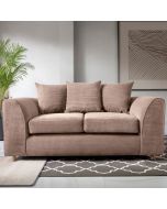 Jasmine Jumbo Cord 2 Seater Sofa - Brown