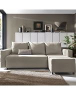 Milton Corner Sofabed - Right Arm Sand