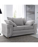 Romeo 2 Seater Sofa - Light Grey