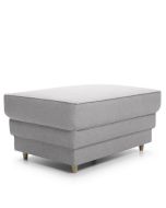 Romeo Footstool - Light Grey