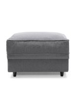 Charmaine Footstool - Dark Grey