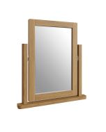 Cardano Trinket Mirror - Rustic Oak