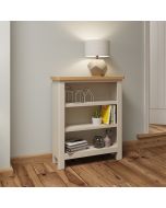 Ether Small Wide Bookcase - Dove Grey
