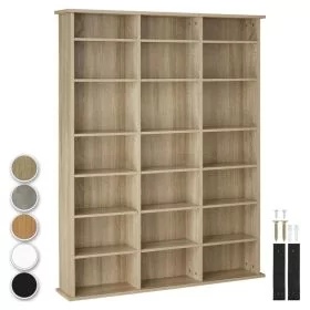 Elegant DVD Racks 18 Adjustable Shelf - Various Colours