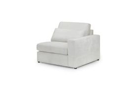 Shaffer Right Arm Single Corner Sofa - Ivory