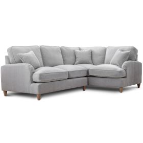 Corner Sofa - COCOON Fabric 4 Seater Left Hand Facing - Ice