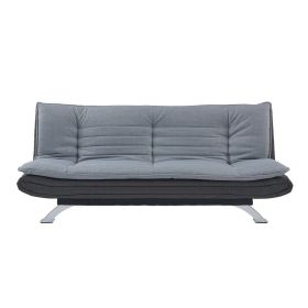 3 Seater Fabric Sofa Bed - Egg Grey 