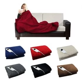 Fleece Electric Washable Blanket - 6 Colours