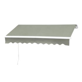Outdoor Retractable Patio Awning for Window and Door