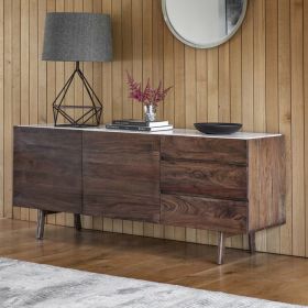 Newham Sideboard - Dark Wood