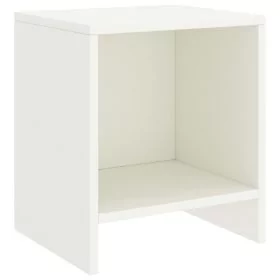 Bedside Table - NORRIS Mac Nightstand White 35cm