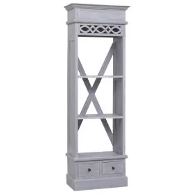 Highboard 60x30x175 cm Solid Mahogany Wood