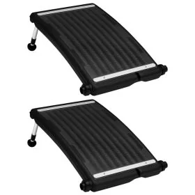 Curved Pool Solar Heating Panels 2 pcs 72.5x46 cm