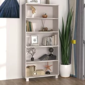 Highboard HAMAR Solid Wood Pine White