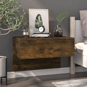 Bedside Table - Jemi Ray Nightstand Smoked Oak 60cm