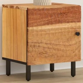 Bedside Table - SHARON Moe Nightstand Natural 40cm