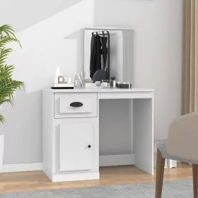 Dressing Table - TUCSON Dresser White 90cm