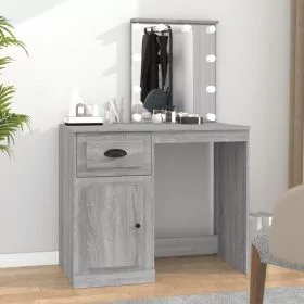 Dressing Table - MARLAS Dresser Grey sonona 90cm