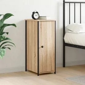 Bedside Table - RIDGE Nightstand Sonoma Oak 32cm