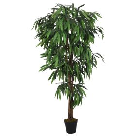 Artificial Mango Tree 300 Leaves 80 cm Green