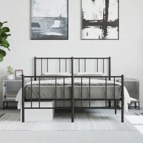 Bedside Table - LORRAINE 2 Piece Nightstand Concrete Grey 35cm