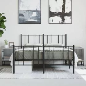 Bedside Table - LORRAINE 2 Piece Nightstand Grey Sonoma 35cm